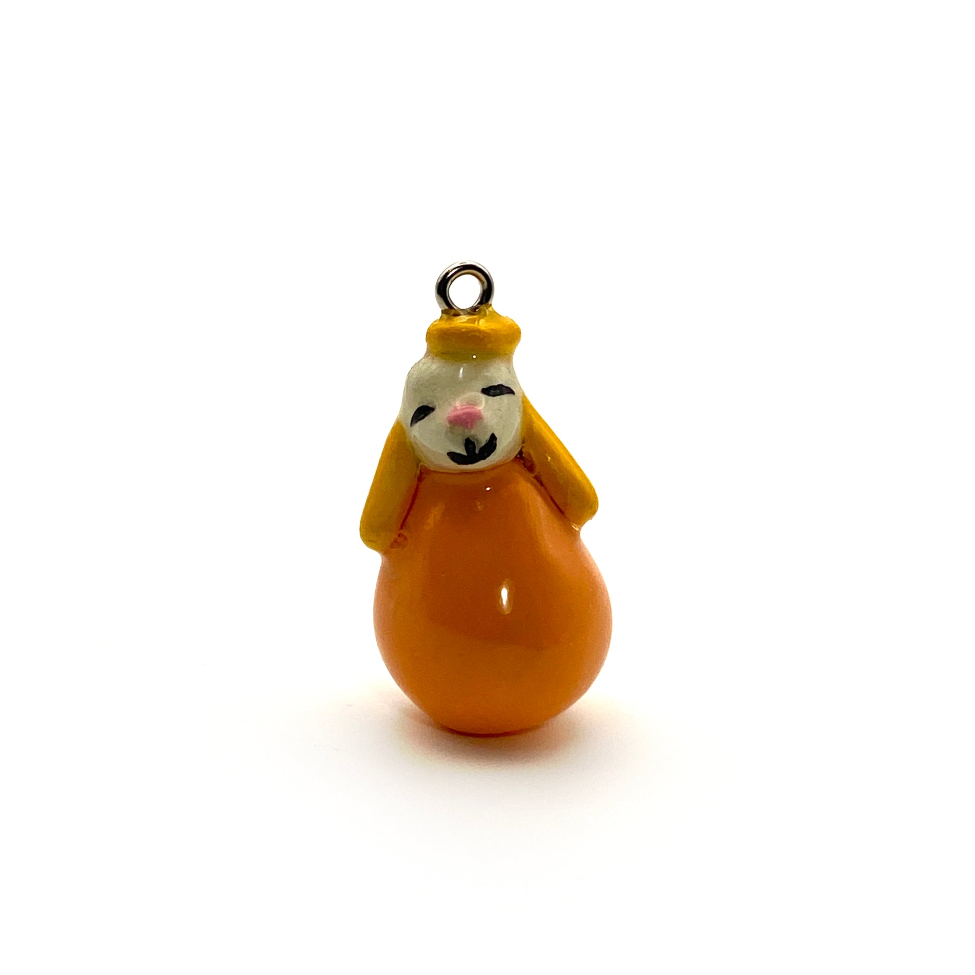 Cute Sheep Clay Figurine Keychain - Handmade by Yuncraft - YunCraft